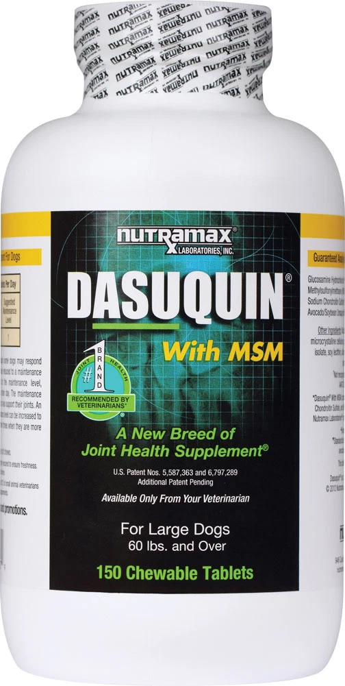 Dasuquin Chewable Tablets with MSM for Large Dogs 150 Tabs