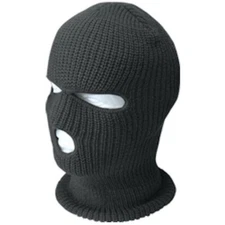 3 Hole Full Face Mask Ski Mask Winter Cap Balaclava Outdoor Beanie Tactical Hat
