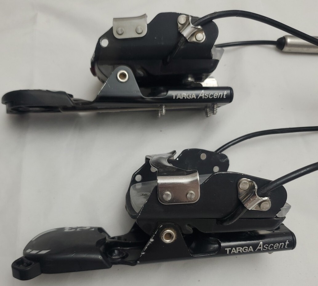G3 Targa ASCENT Telemark TM Ski Bindings with Leashes and G3 Targa ASCENT Telemark TM Ski Bindings with Leashes and