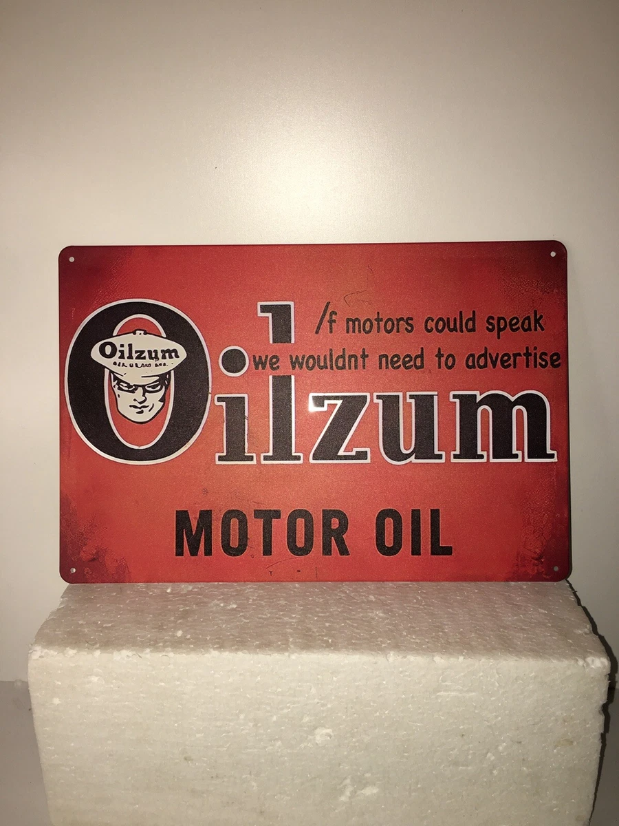 Oilzum In Collectible Gas & Oil Advertising Signs for sale | eBay