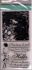 TPC Acrylic stamp sets several to choose from Garden Cute Quick Ship