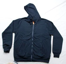 Portwest Men’s Full Zip Hooded Nickel Sweatshirt CF6 Navy Blue KS31 Large NWT