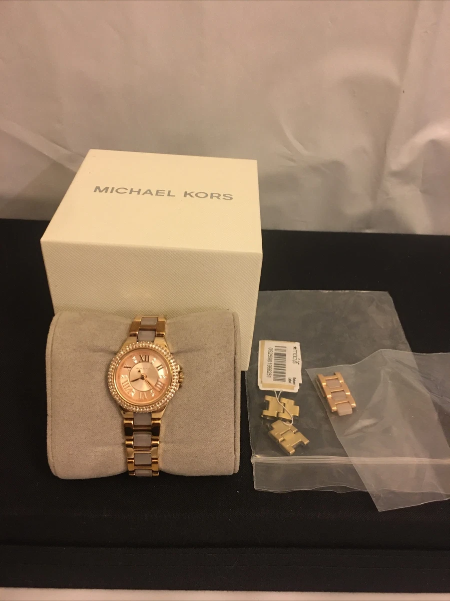 MICHAEL KORS MK-4292 Watch Analog GLD Tested New Battery eBay