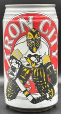 Iron City Beer Can Pittsburgh Penguins 12 oz. Collectible Sealed & Empty
