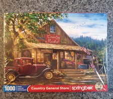 NEW Springbok COUNTRY GENERAL STORE 1000 piece puzzle