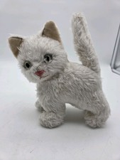 Stofftier DDR Katze alt Vintage Retro Dekoration