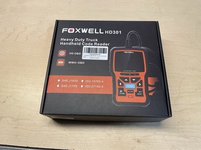 FOXWELL HD301 Heavy Duty Truck Scanner Full System Diesel Diagnostic Tool