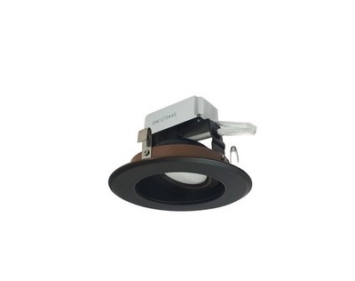 Lot of 7 Nora Lighting NLCBC-46935X Cobalt Adjustable 4'' LED Adjustable - Bronze