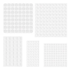 354PCS Silicone Cabinet Door Bumpers Round,Clear Rubber Bumpers,Self Adhesive...
