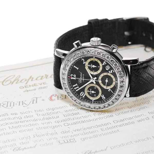 Chopard — Chopard Mille Miglia 8356 33mm SS Black Dial Quartz Watch #C5280