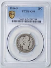 1914-S 25C Barber Liberty Head Quarter Dollar G04 PCGS 54281744