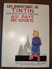 Tintin Au Pays Des Soviets Fac Simile Noir Et Blanc 1982