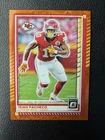 2025 Donruss Optic Football Orange Scope Isiah Pacheco #147