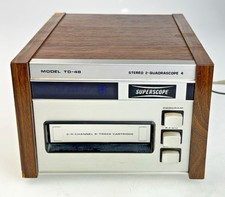 Superscope TD-48 Quad Quadraphonic 4 Channel 8 Track Tape Player MARANTZ TESTED