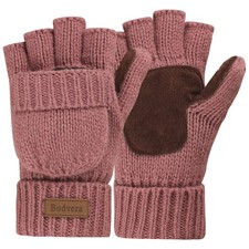 Thermal Insulation Fingerless Wool Gloves for Winter - Unisex Mittens