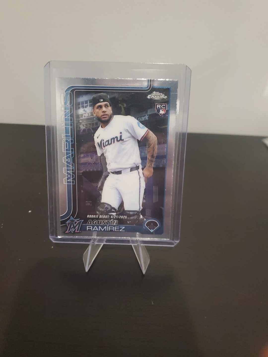 2025 Topps Chrome Update Series - Rookie Debut Agustin Ramirez #USC38 (RC)
