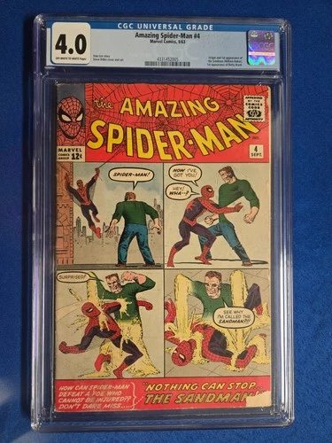 Amazing Spider-Man #4 (1st Series) 09/63 CGC 4.0
