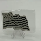 1 oz Sunshine Mint Waving American Flag .999 Silver Bar Mint Mark SI