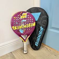 Babolat Reveal Padel Racket Purple 150075 New With Tags Carry Bag