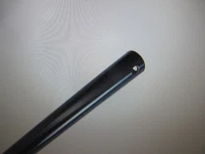 12 in. Matte Black Ceiling Fan Extension Downrod for 10 ft. Ceilings