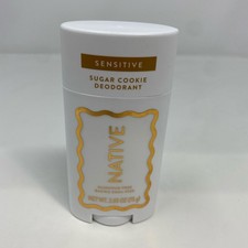 Native Sugar Cookie Sensitive Deodorant 2.65oz Baking Soda Free