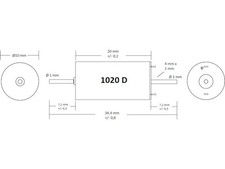 MicromotorEU 1020D-14000 - Glockenankermotor  - Spur N - NEU