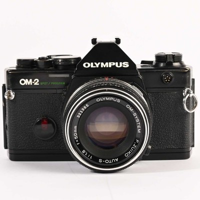 Olympus OM-2N sport/program  Zuiko Auto-S 1.8/50mm black SHP 310932