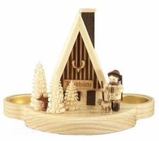 Smokehouse Capanno di Caccia Altezza Circa 12cm Nuovo Erzgebirge Incensiere