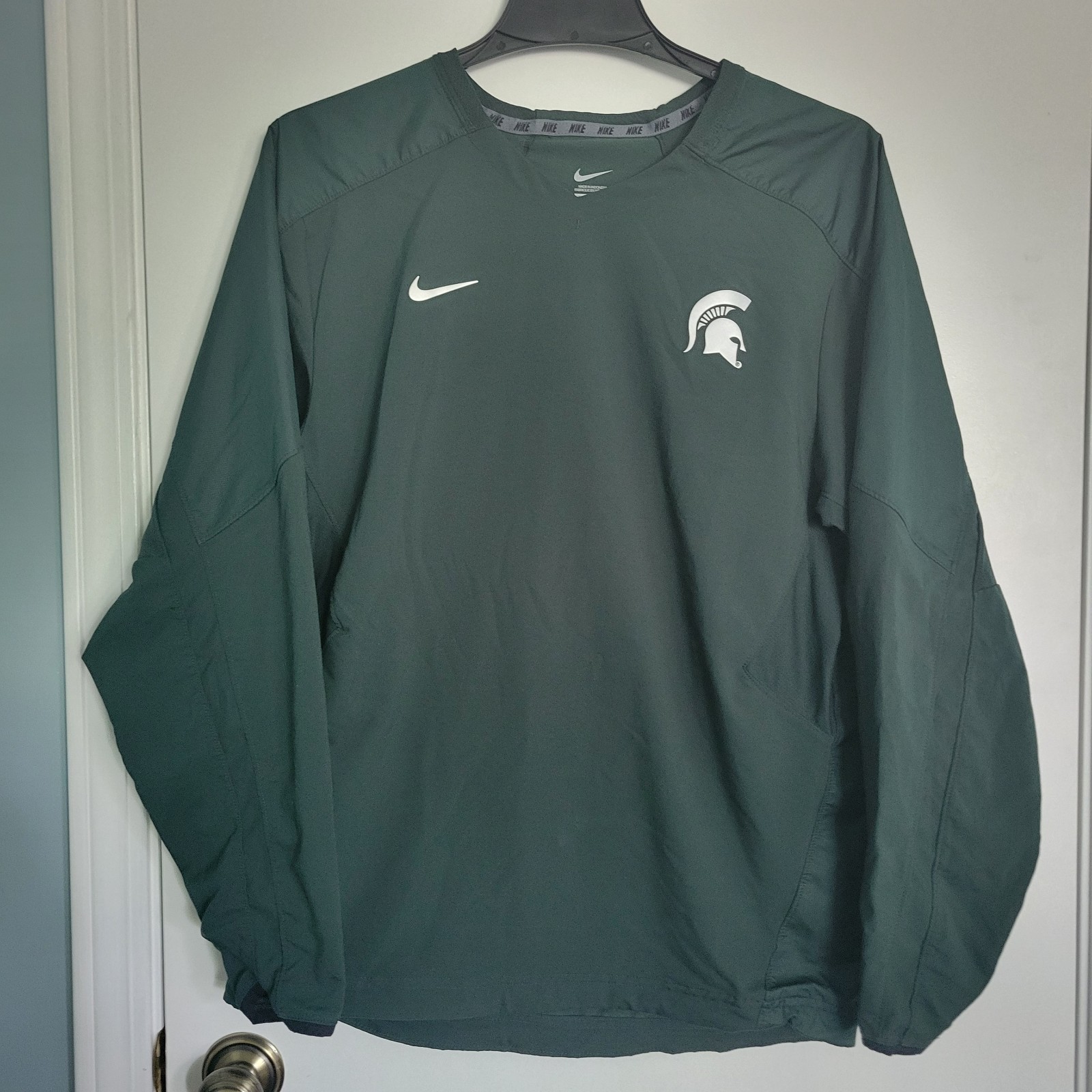 SACAI X NIKE Nike MSU Spartans Pullover Giacca a Vento Uomo Small Michigan State