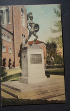 Trojan Shrine, University of Southern California, Los Angeles CA postcard