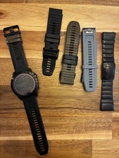 Garmin fēnix 7X Sapphire Solar GPS Watch - Black
