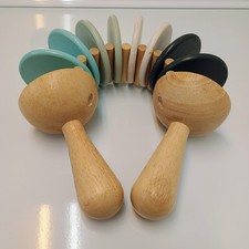 PlanToys Clatter Wooden Toy PBK Pottery Barn Kids Percussion Musical Instrument