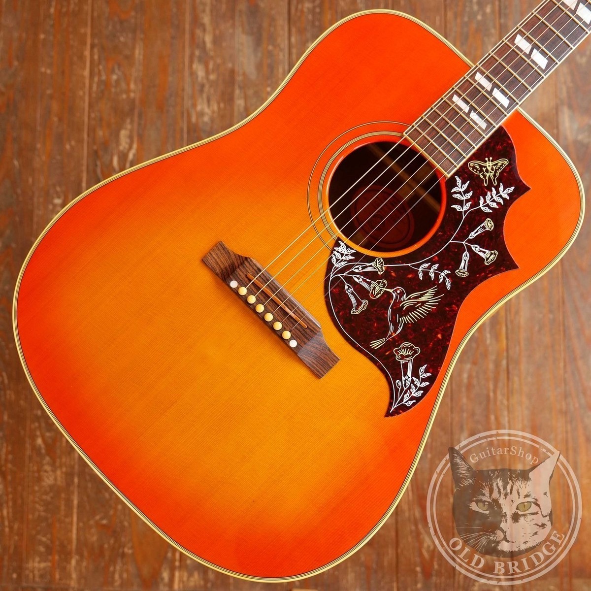 Gibson Hummingbird Sunburst with Hard case 1997 acoustic guitar | eBay