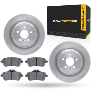 For Mercedes-Benz GLE400/GLE550 2016 Brake Set | Rear | Cast Iron Rotor | 5 Lugs