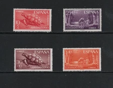 S6926   Fernando Po   1961   Ethiopian Tortoise   4v.   MNH