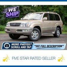 2002 Lexus LX 470 LX470 T-Belt Done 123K mi Serviced CARFAX WE SHIP