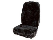 Ultimate Speed Lammfell Auto-Sitzbezug Lammfellbezug-Auto Autositzfell NEU Black