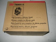 New 3M Safety 7800S-S Small Full Face Respirator Mask Silicone Industrial PPE