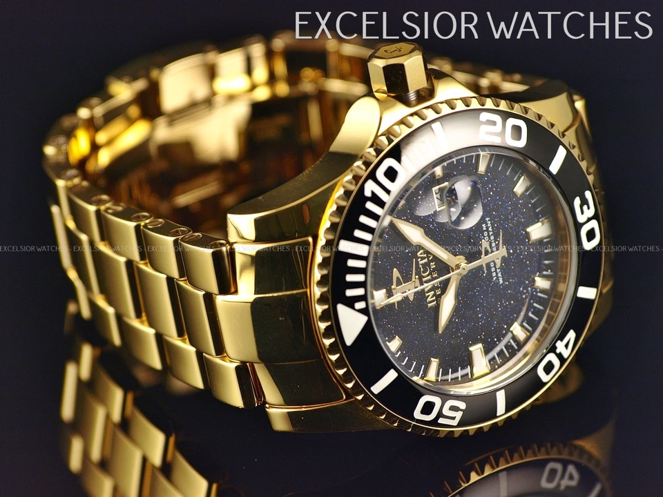 Reloj Invicta Reserve 47mm Suizo Automático 500M Buzo Tungsteno Azul Arenisca Foto 3 de 4