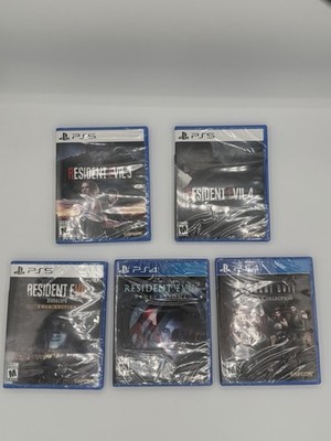 Brand New Sealed Resident Evil 5-GameLot PS5 PS4 RE3 RE4 RE7 Origins Playstation