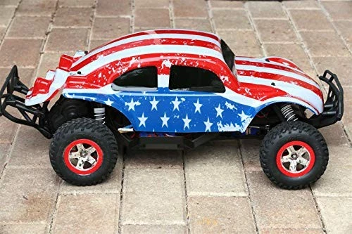 SummitLink Custom Body Flag Strip Style Compatible for 1/10 Scale RC Car or - Image 3 of 4