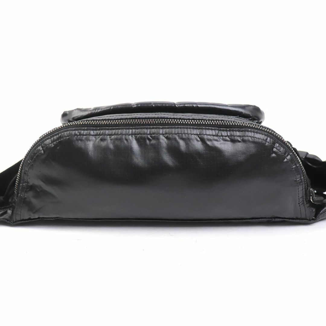 Borsa a tracolla Saint Laurent Yves Nooks nylon nero cintura vita marsupio tracolla