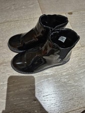 Asda George Girls Patent Chelsea Boots