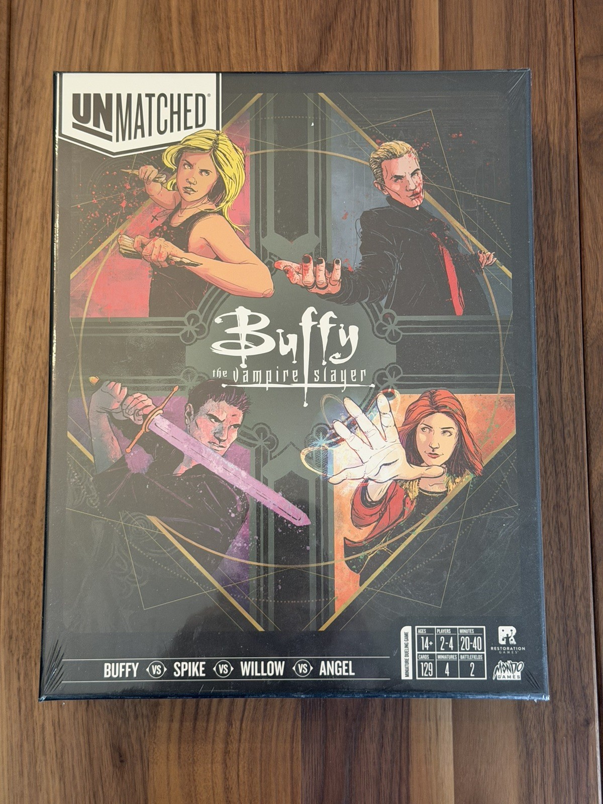 Unmatched: Buffy the Vampire Slayer • Restoration / Mondo Games • Factory Sealed