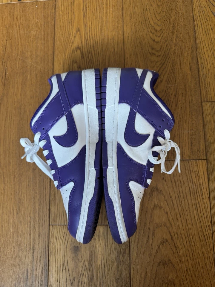 Nike Dunk Low Retro Court Purple White UK 8.5 EU43 DD1391-104 OG Box, photo 3 of 5