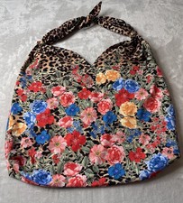 Johnny Was Cheetah Ring Beach Bag