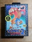 Sega Genesis 🦔 Sonic the Hedgehog 2 CIB W/Manual- TESTED And Working