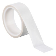1.4" x 33 Feet High-Temperature PTFE Tape PTFE Fabric Tape, White, 0.13mm Thick