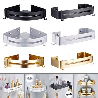 Eck   Wand montage Badezimmer   aus gebürstetem Gold Aluminium Bad