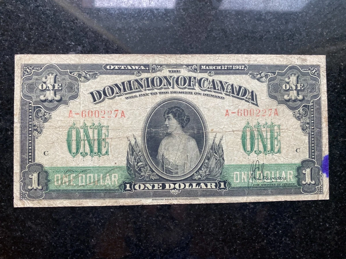 1917 Year Dominion of Canada Paper Money for sale | eBay